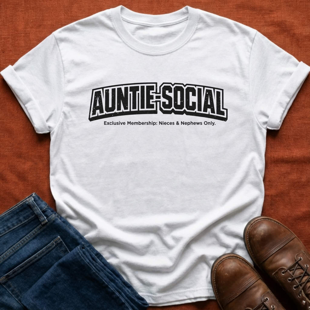 Auntie-Social Streetwear T-Shirt