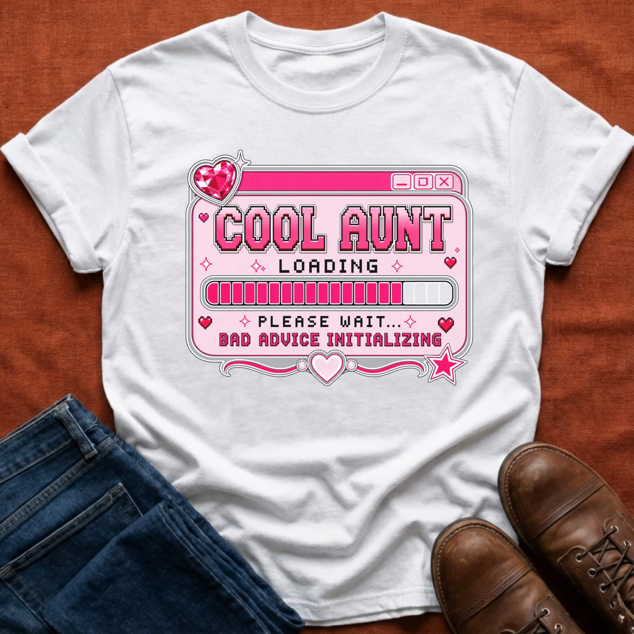 Cool Aunt Loading T-Shirt