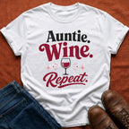Auntie Wine Repeat T-Shirt
