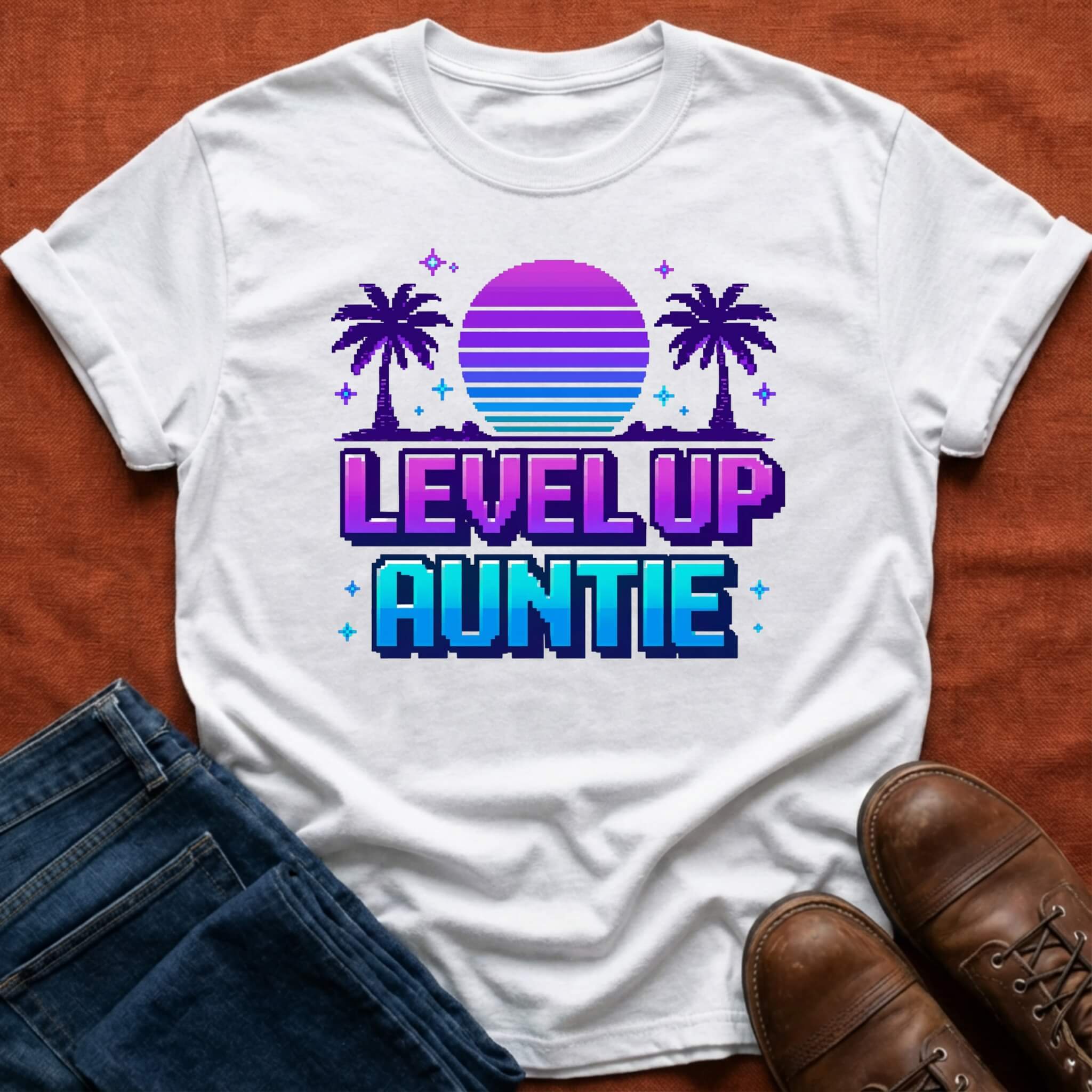 Level Up Auntie T-Shirt